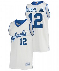 Kelly Oubre Jr. 12 Kansas Jayhawks Commemorative Classic College Men Jersey - Cream
