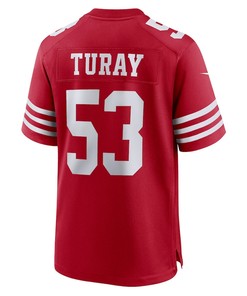 Kemoko Turay San Francisco 49ers Game Player Jersey - Scarlet
