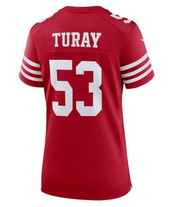 Kemoko Turay San Francisco 49ers Women's Game Player Jersey - Scarlet