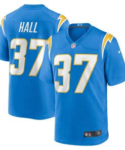 Kemon Hall Los Angeles Chargers Game Jersey - Powder Blue Nfl