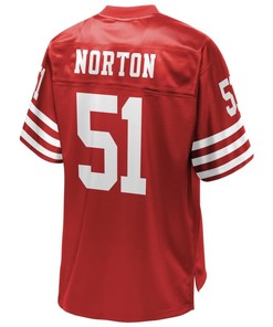 Ken Norton San Francisco 49ers Nfl Pro Line Retired Player Jersey - Scarlet