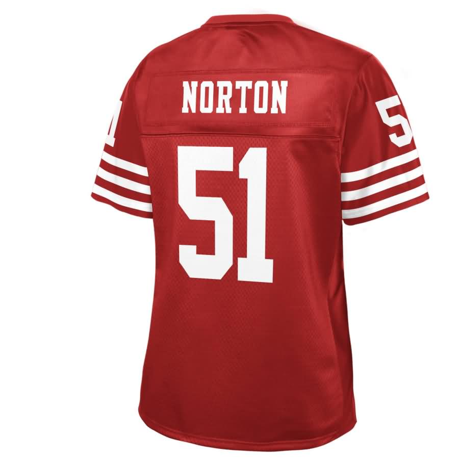 Ken Norton San Francisco 49ers Nfl Pro Line Womens Retired Player Jersey - Scarlet