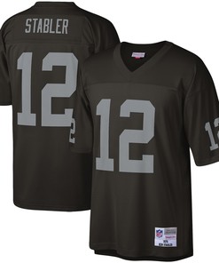 Ken Stabler Las Vegas Raiders Mitchell & Ness Legacy Replica Jersey - Black Nfl