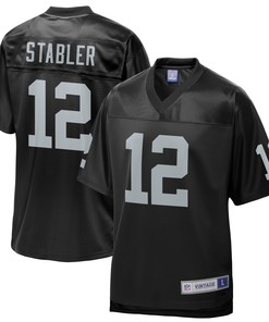 Ken Stabler Las Vegas Raiders Nfl Pro Line Retired Team Player Jersey - Black