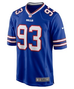Kendal Vickers 93 Buffalo Bills Home Game Player Jersey - Royal