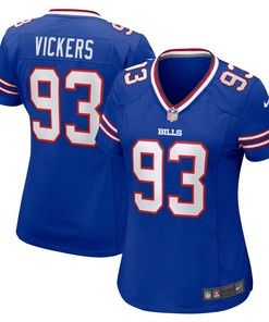 Kendal Vickers Buffalo Bills Women's Home Game Player Jersey - Royal
