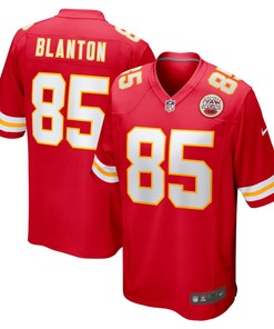 Kendall Blanton Kansas City Chiefs Game Player Jersey - Red