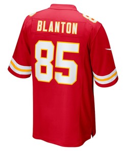 Kendall Blanton Kansas City Chiefs Game Player Jersey - Red