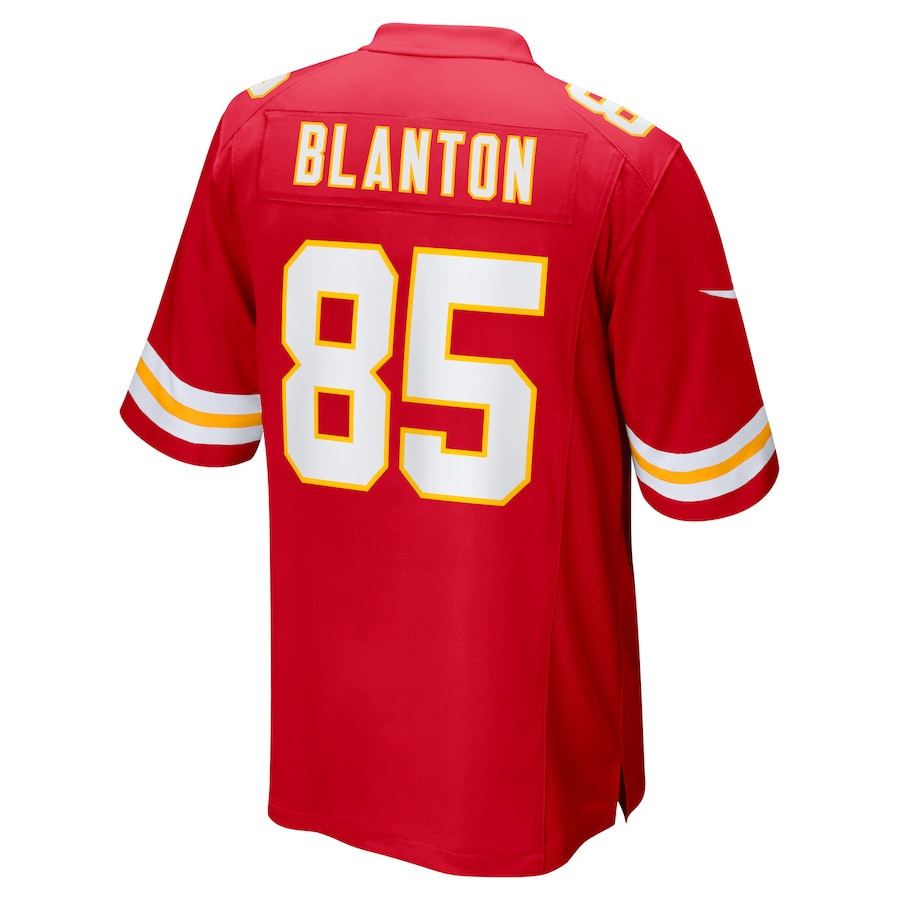 Kendall Blanton Kansas City Chiefs Game Player Jersey - Red
