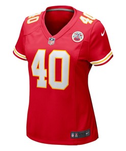 Kendall Blanton Kansas City Chiefs Women's Home Game Player Jersey - Red