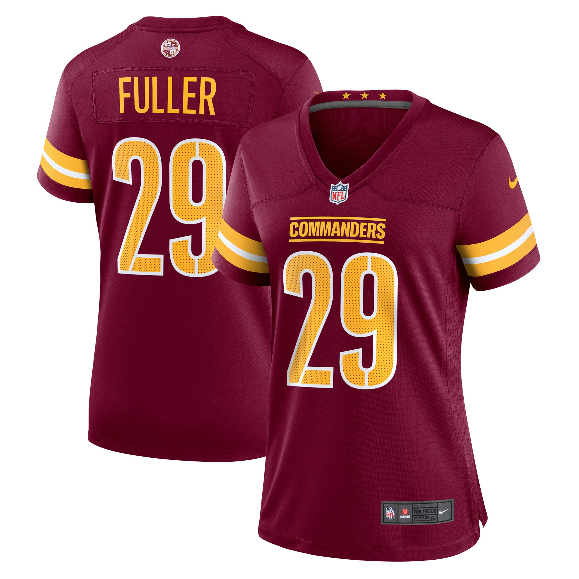 Kendall Fuller Washington Commanders Womens Player Game Jersey - Burgundy Nfl