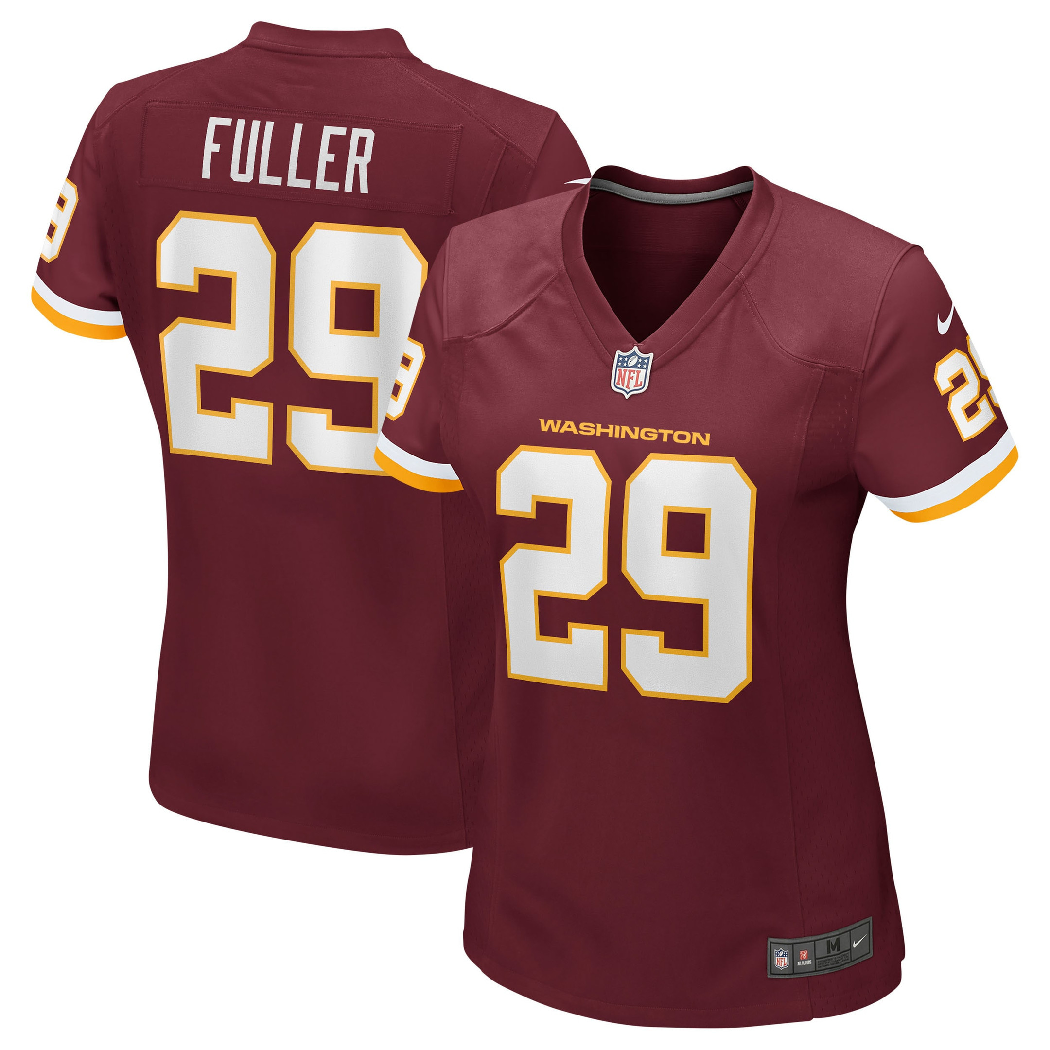 Kendall Fuller Washington Football Team Womens Team Game Jersey - Burgundy Nfl