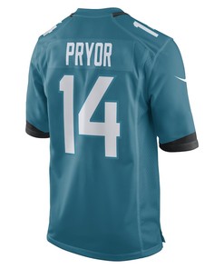Kendric Pryor Jacksonville Jaguars Game Player Jersey - Teal