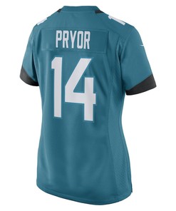 Kendric Pryor Jacksonville Jaguars Women's Game Player Jersey - Teal