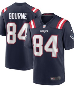 Kendrick Bourne New England Patriots Game Jersey - Navy Nfl