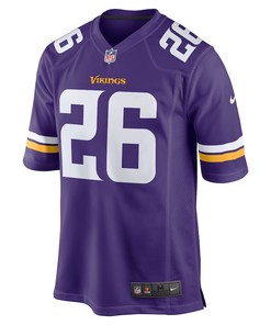 Kene Nwangwu 26 Minnesota Vikings Game Jersey - Purple