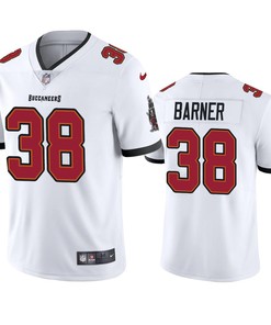 Kenjon Barner 38 Tampa Bay Buccaneers White Vapor Limited Jersey