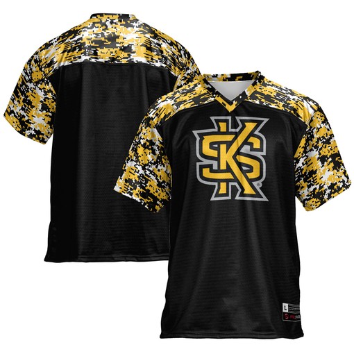 Kennesaw State Owls Football Jersey Black Ncaa Bluefink kennesaw-state-owls-football-jersey-black-ncaa-bluefink