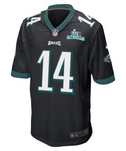 Kenneth Gainwell 14 Philadelphia Eagles Super Bowl LVII Champions Men Game Jersey - Black