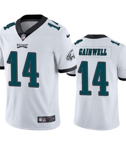 Kenneth Gainwell 14 Philadelphia Eagles White Vapor Limited Jersey