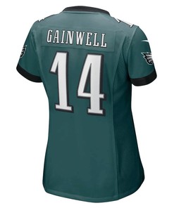 Kenneth Gainwell 14 Philadelphia Eagles Women's Game Jersey - Midnight Green