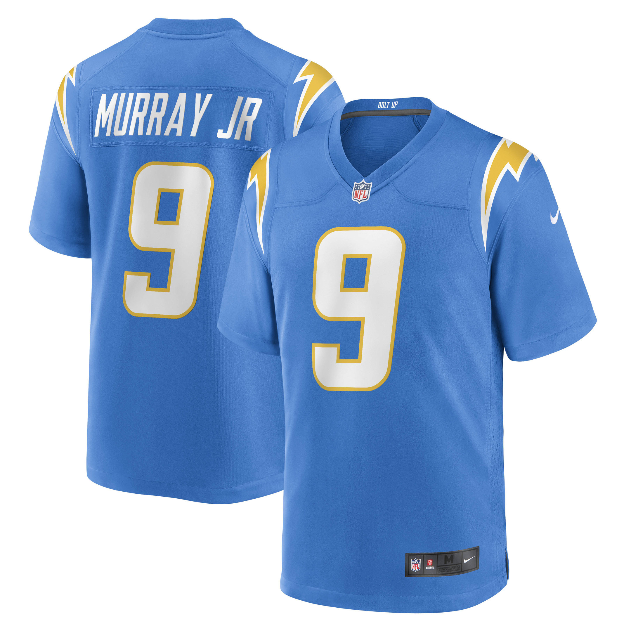 Kenneth Murray Jr. Los Angeles Chargers Game Jersey - Powder Blue Nfl