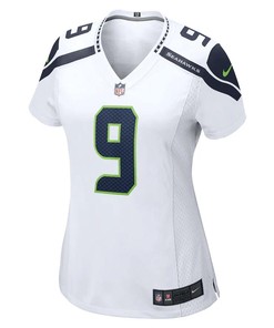 Kenneth Walker III 9 Seattle Seahawks Women's Away Game Player Jersey - White