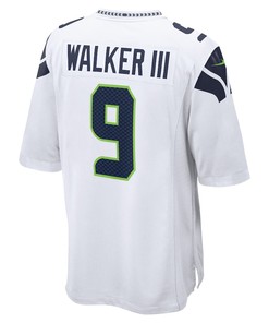 Kenneth Walker III Seattle Seahawks Away Game Player Jersey - White