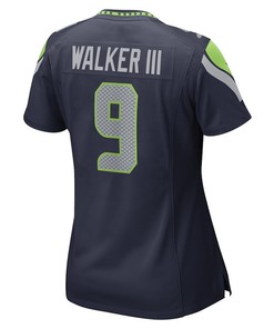 Kenneth Walker III Seattle Seahawks Women's Game Player Jersey - College Navy