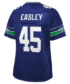 Kenny Easley Seattle Seahawks Nfl Pro Line Womens Retired Player Jersey - Royal