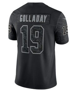 Kenny Golladay 19 New York Giants RFLCTV Limited Jersey - Black
