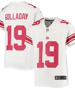 Kenny Golladay 19 New York Giants Youth Game Jersey - White