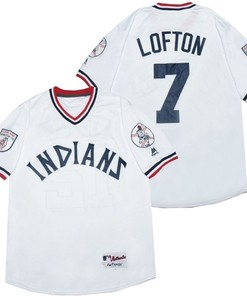 Kenny Lofton #7 2020 Mlb White Jersey