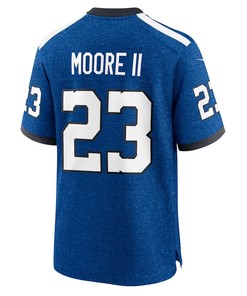 Kenny Moore II 23 Indianapolis Colts Indiana Nights Alternate Game Men Jersey - Royal