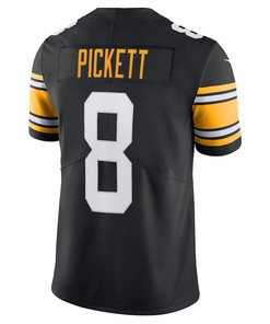 Kenny Pickett 8 Pittsburgh Steelers Men's Vapor Limited Jersey - Black