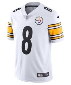 Kenny Pickett 8 Pittsburgh Steelers Men's Vapor Limited Jersey - White