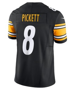 Kenny Pickett 8 Pittsburgh Steelers Vapor F.U.S.E. Limited Jersey - Black