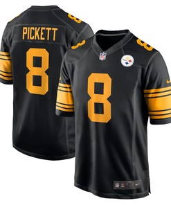 Kenny Pickett Pittsburgh Steelers Alternate Game Jersey - Black