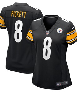 Kenny Pickett Pittsburgh Steelers Womens 2022 Nfl Draft First Round Pick Game Jersey - Black Nfl