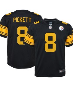 Kenny Pickett Pittsburgh Steelers Youth Game Jersey - Black