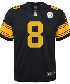 Kenny Pickett Pittsburgh Steelers Youth Game Jersey - Black