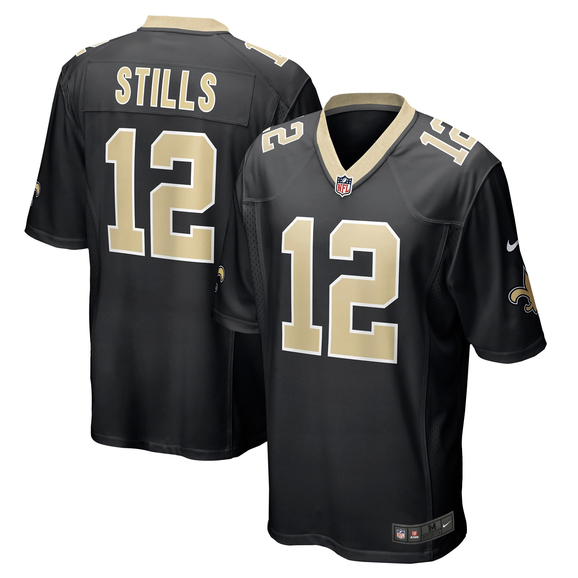 Kenny Stills New Orleans Saints Player Game Jersey - Black Nfl