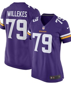 Kenny Willekes Minnesota Vikings Womens Game Jersey - Purple Nfl