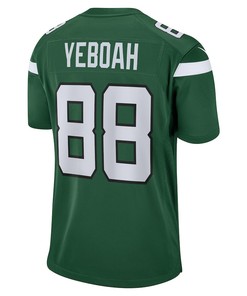 Kenny Yeboah New York Jets Game Player Jersey - Gotham Green