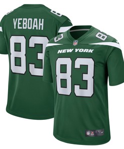 Kenny Yeboah New York Jets Team Game Jersey - Gotham Green Nfl