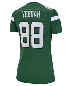 Kenny Yeboah New York Jets Women's Game Player Jersey - Gotham Green