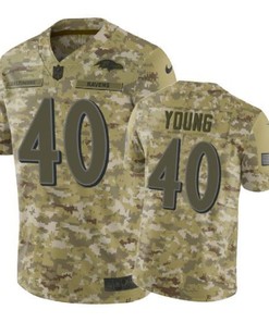 Kenny Young Jersey Nfl Camo Baltimore Ravens