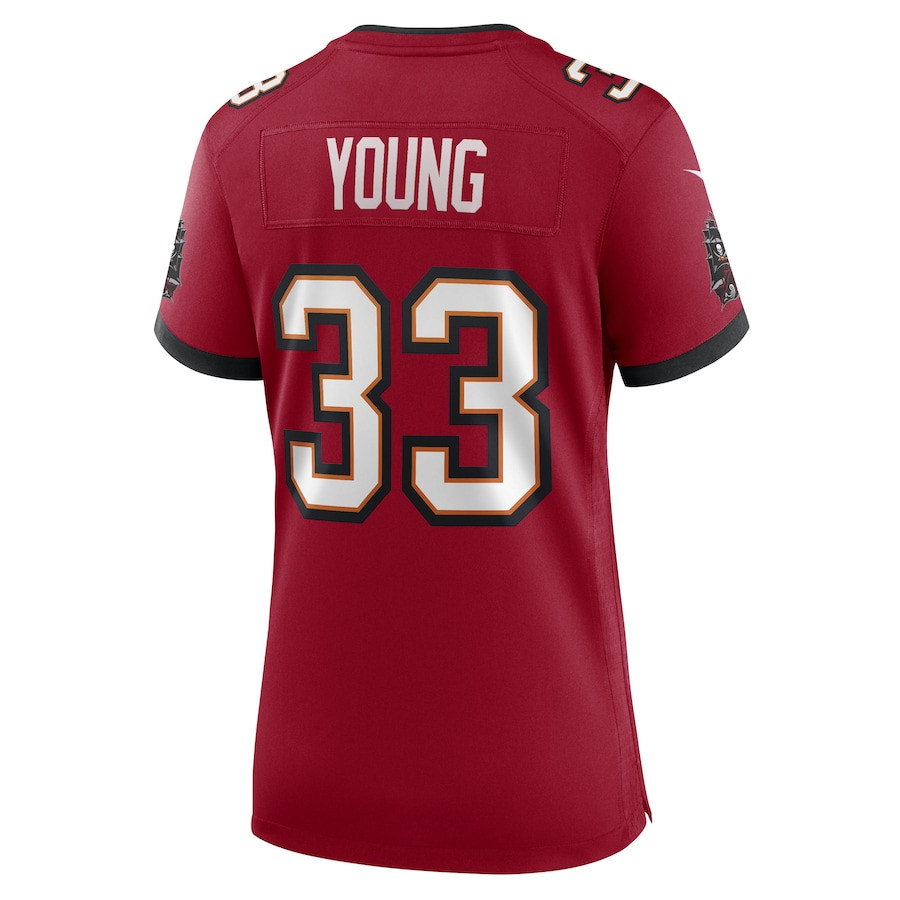 Kenny Young Tampa Bay Buccaneers Women's Game Player Jersey - Red