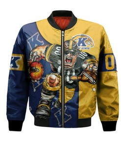 Kent State Golden Flashes Bomber Jacket Football Go On - NCAA