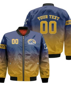 Kent State Golden Flashes Fadded Bomber Jacket - NCAA